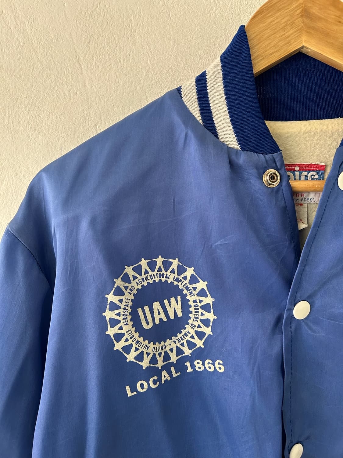 70-80's  vtg Empire Sporting goods satin 상품이미지4