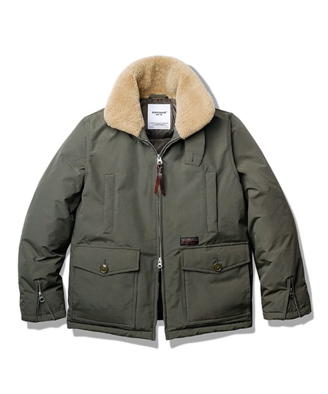 에스피오나지 Akron Classic Down Parka Olive 상품이미지1