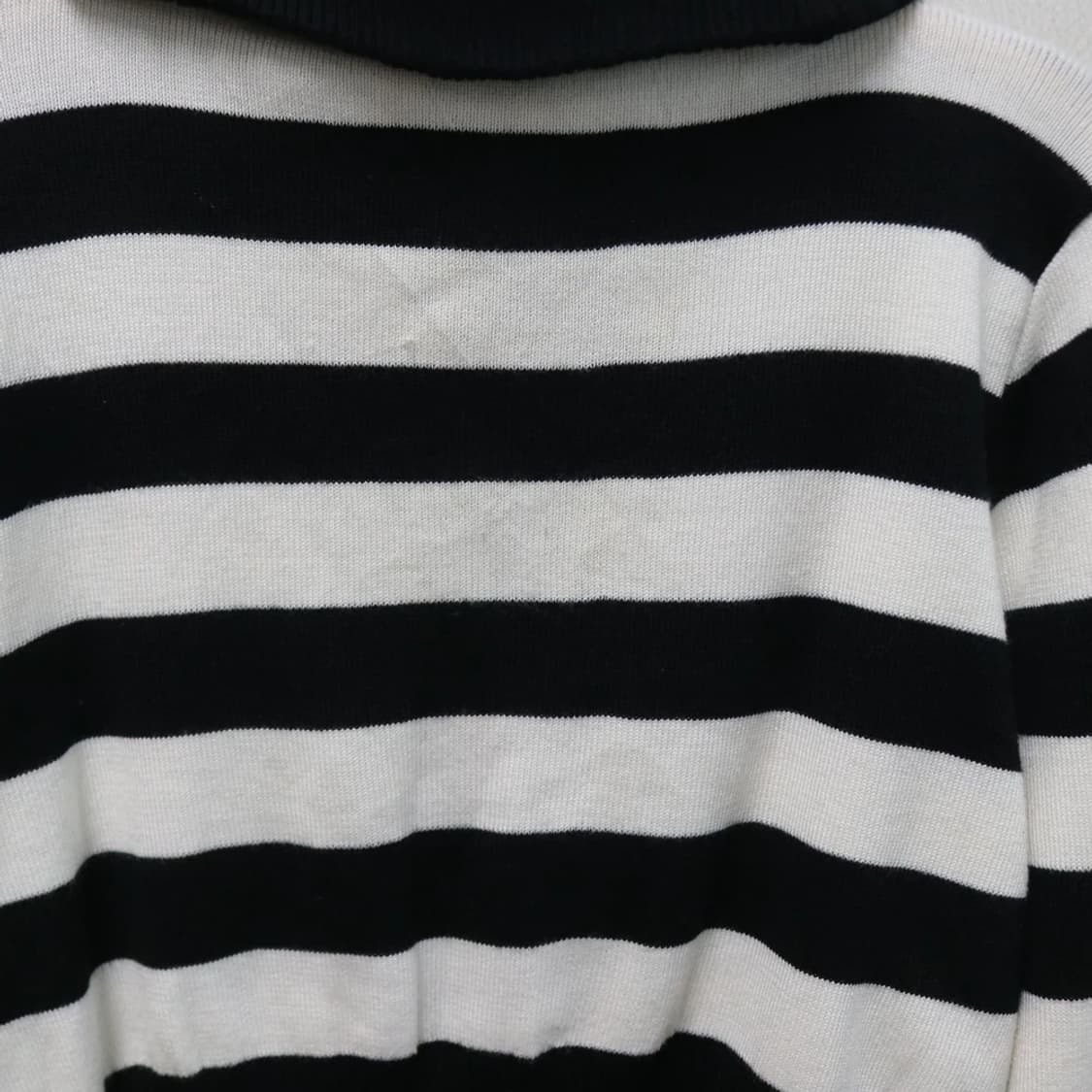 스트라이프 하이넥 니트 집업 62014 상품이미지10