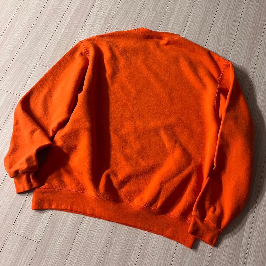 챔피온 맨투맨 오렌지 L(~XL) 상품이미지6