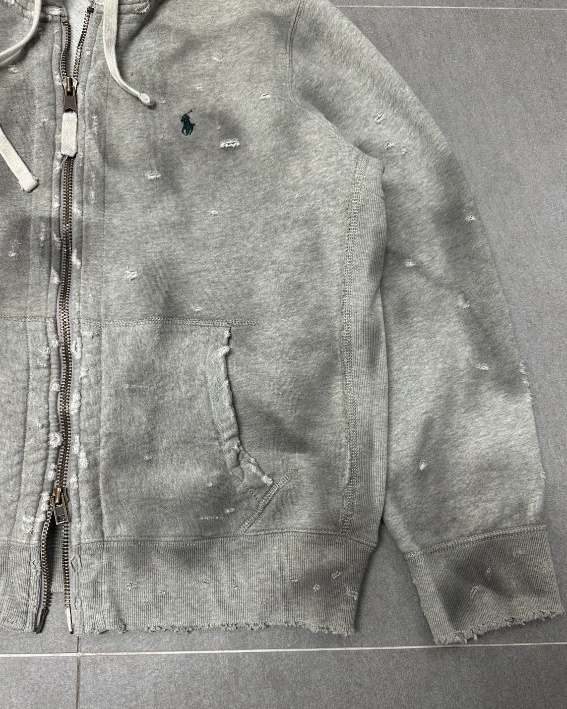 (L)폴로 커스텀 후드 집업-M2012 상품이미지2