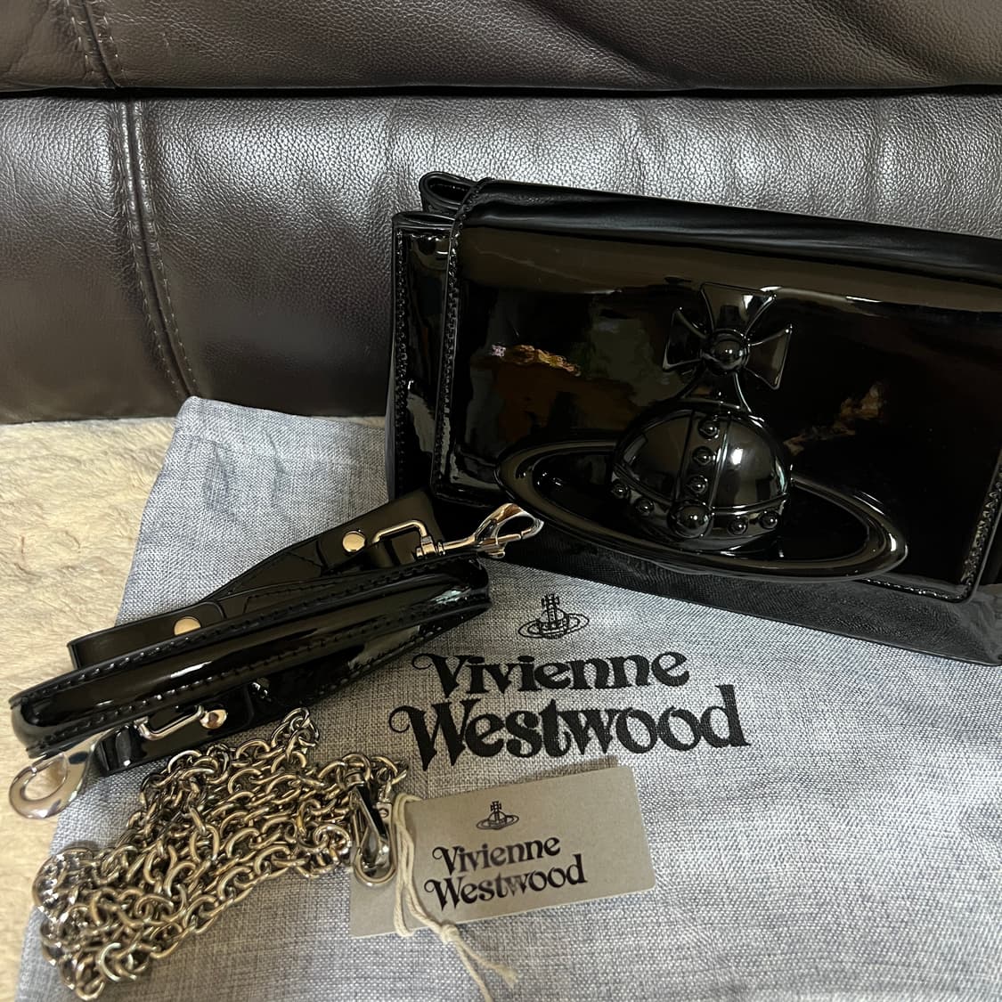 비비안웨스트우드 헤이즐 숄더백 토트백 핸드백 상품이미지3