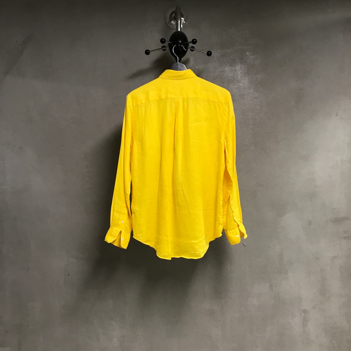 폴로 랄프로렌 QR 린넨 셔츠 옐로 M 상품이미지6