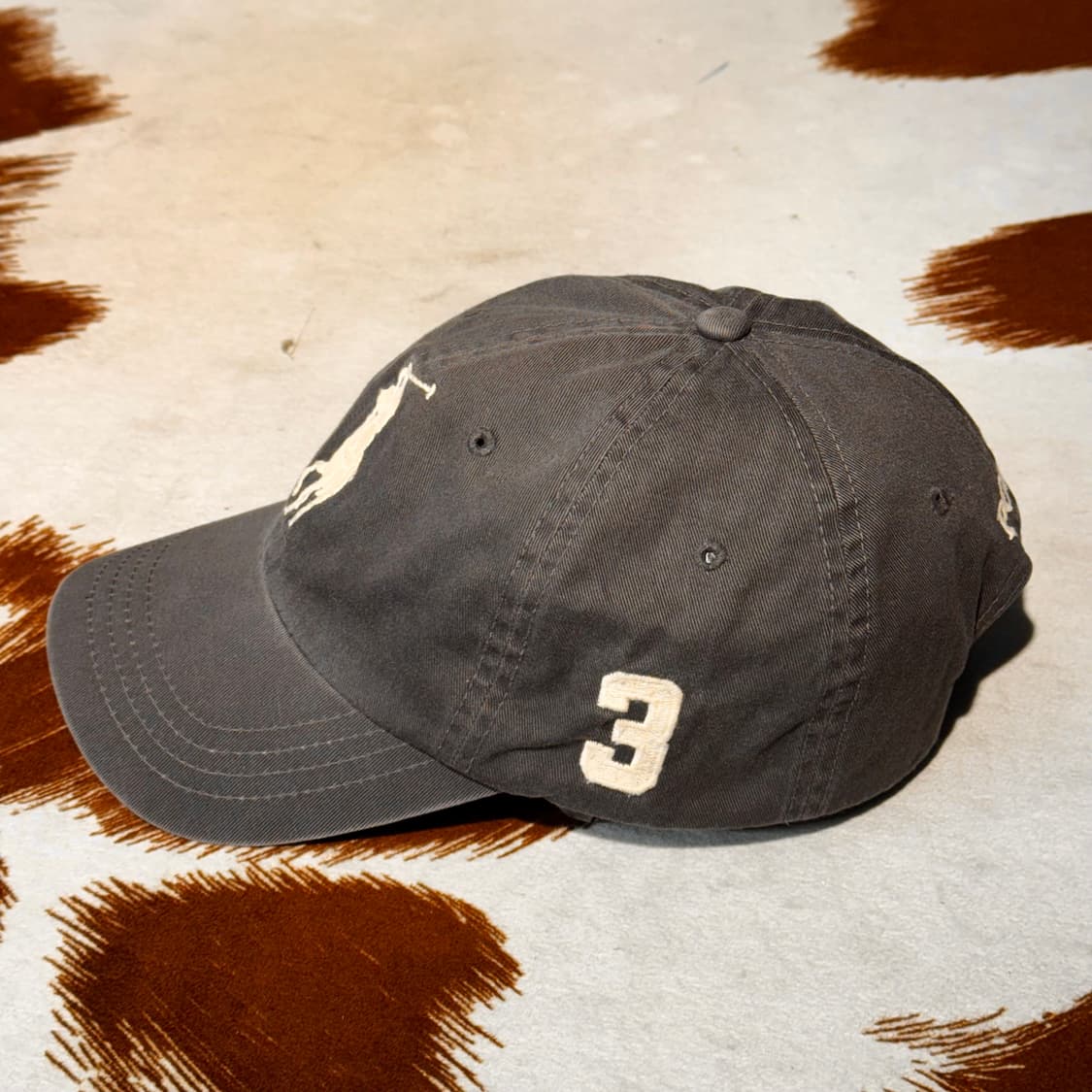 폴로 빅포니 볼캡 브라운 (OS) 레더 스트랩 상품이미지7