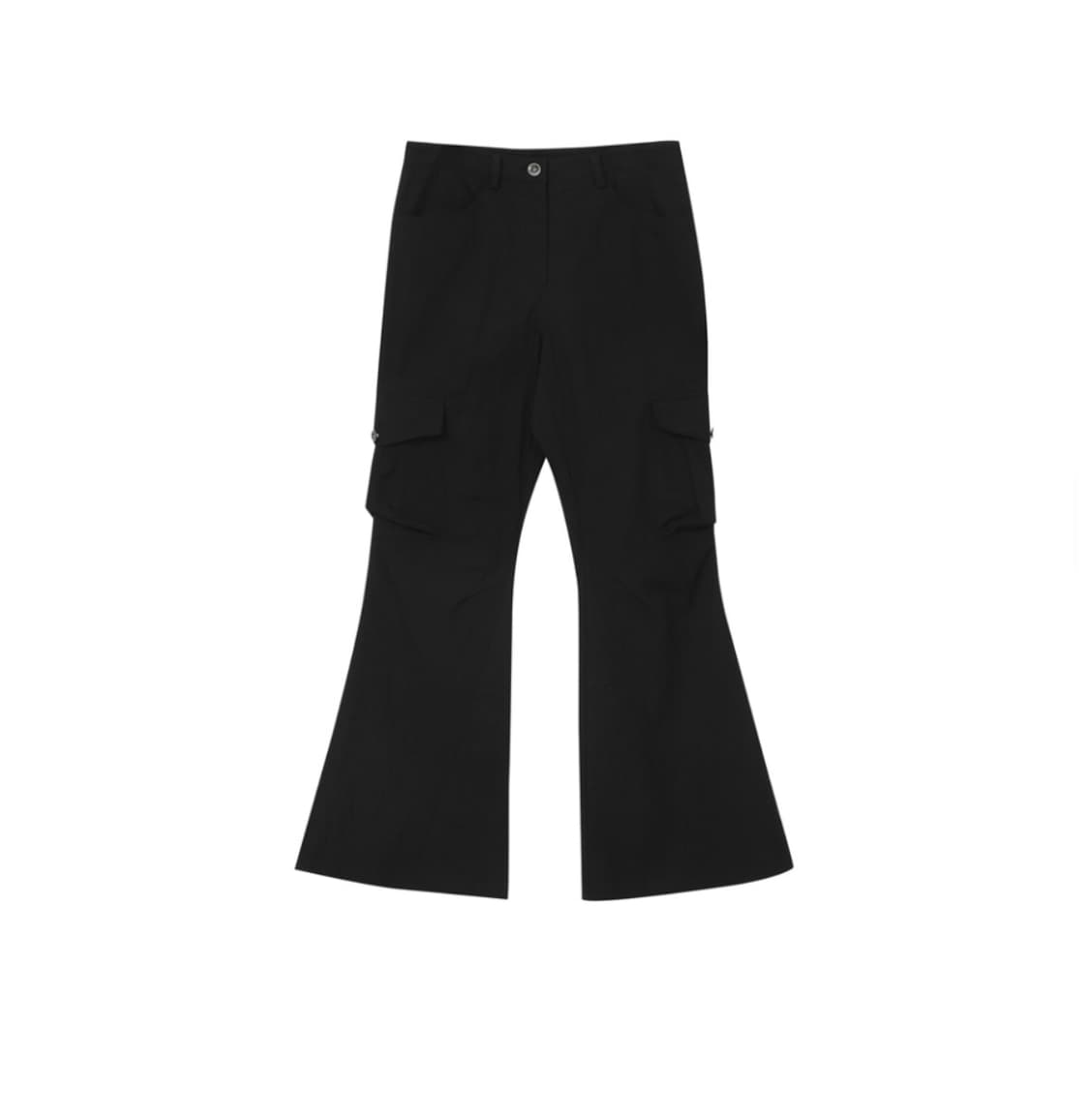 미세키서울 Pocket cargo bootscut pants BLACK 상품이미지2