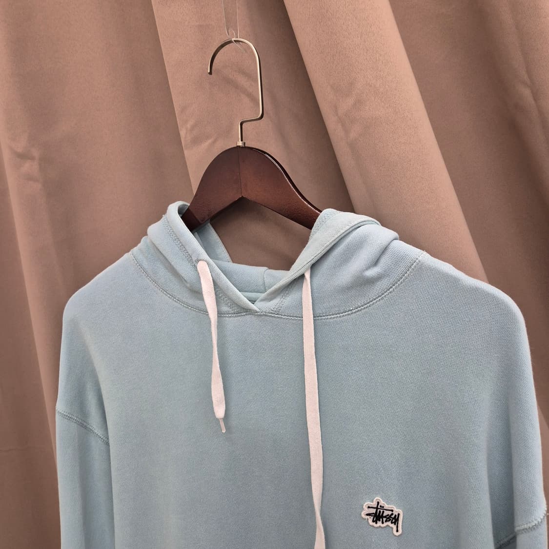 스투시 스탁 로고 후디 M 상품이미지2