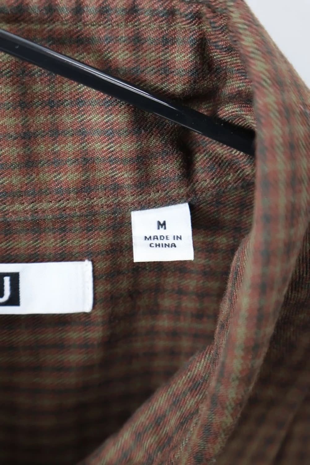 Uniqlo U Brown Check Shirt 상품이미지7