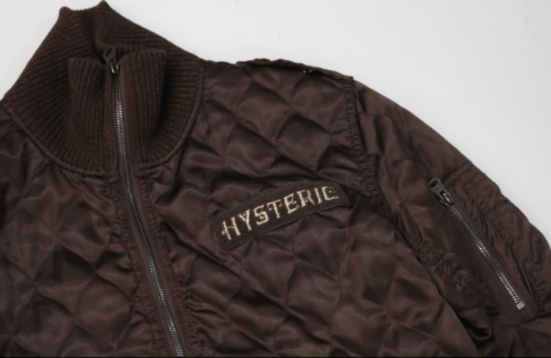 히스테릭글래머 자수 퀼팅 자켓 상품이미지6
