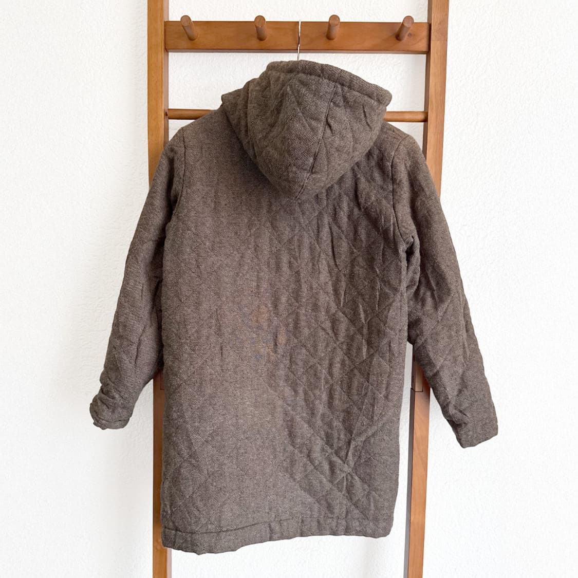 밤숲 퀼팅 후드 점퍼 상품이미지6