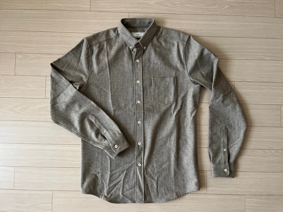 (Man) 아미 울100% 클래식 셔츠  상품이미지1