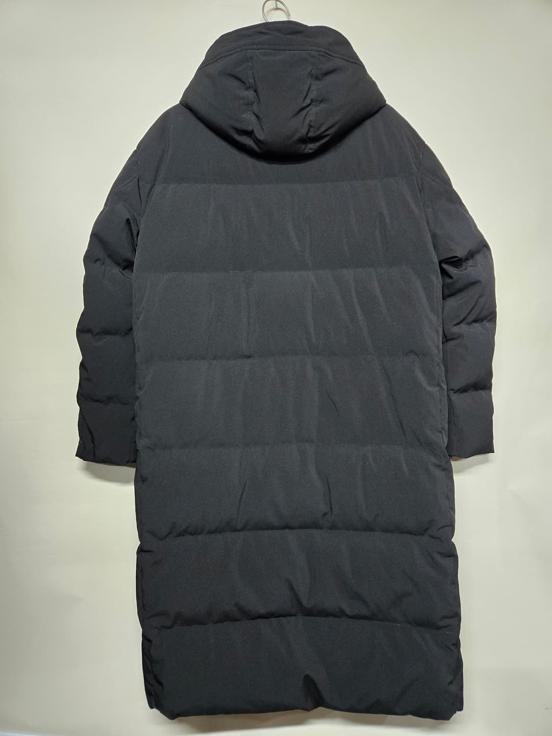 스파오 남성 롱패딩 100 블랙 상품이미지2