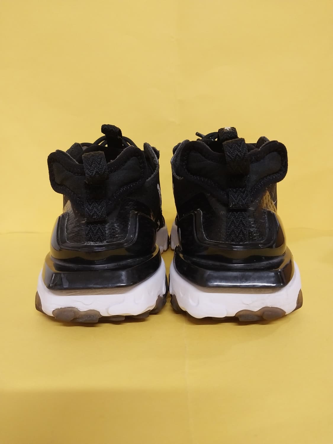 남성 나이키 리액트 비건 블랙화이트 운동화 (255) 상품이미지4