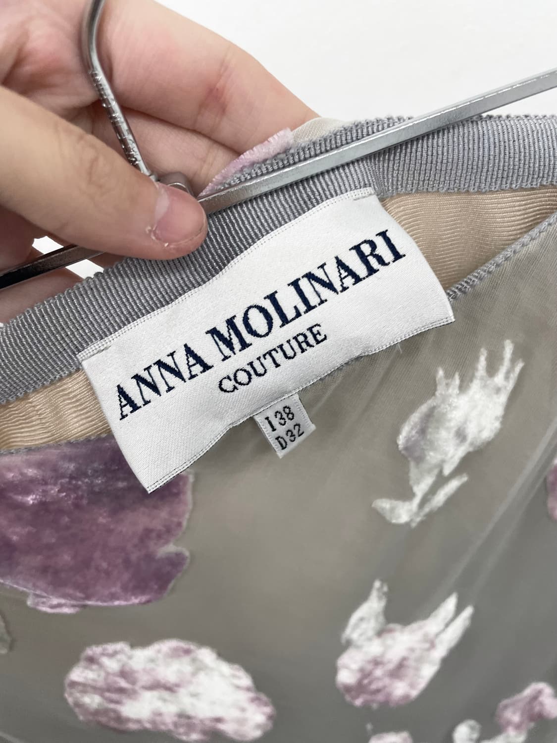 안나모리나리 페어리 실크 플로럴 스커트 *레어 상품이미지5