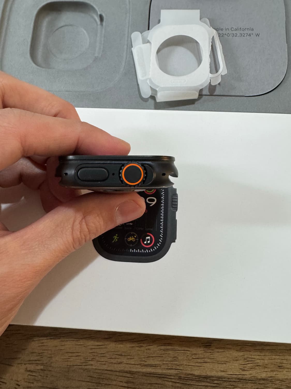 애플워치 울트라2 49mm 티타늄 블랙 케이스 풀박스 상품이미지6