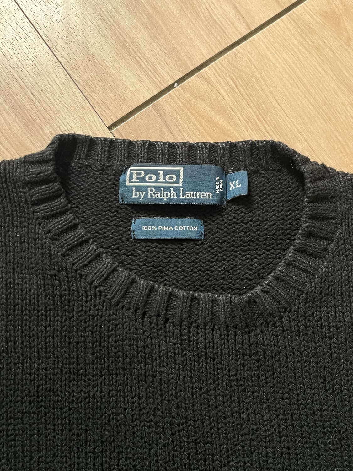 [XL]폴로랄프로렌 니트 _ 블랙 상품이미지2