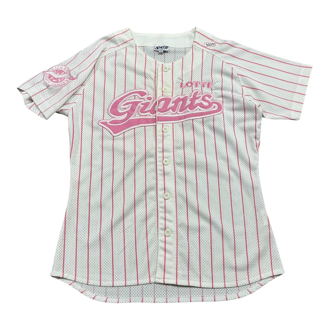 ✨ (바배) 롯데자이언츠 핑크 이대호 10번마킹 야구 유니폼  상품이미지1