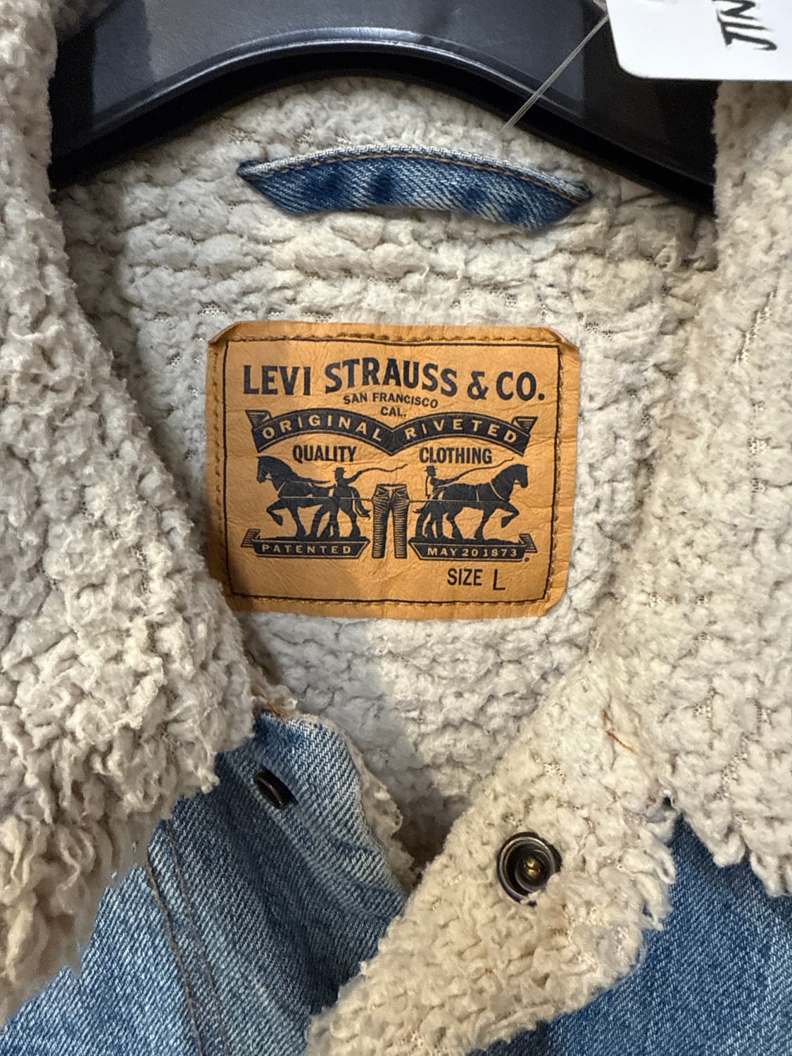 리바이스 오렌지탭 청자켓 상품이미지3