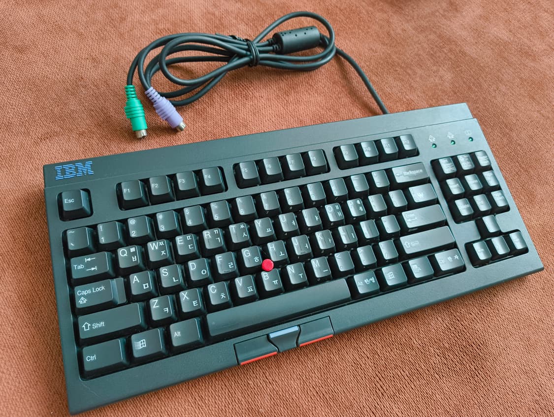 IBM Space Saver2 RT3200 키보드+KU-9880 키패드 상품이미지2