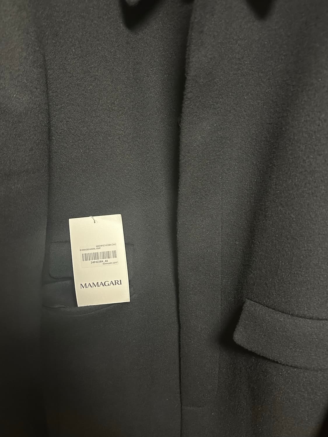 마마가리 맥코트 / 24FW / 48 사이즈 상품이미지2