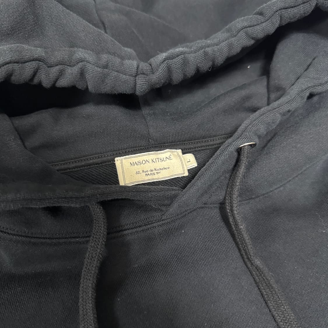메종키츠네 더블폭스 후드티 L사이즈 상품이미지3