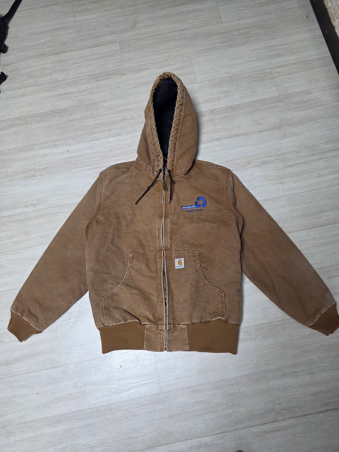 칼하트 WJ130 샌드스톤 액티브 자켓 샌드 small 상품이미지1