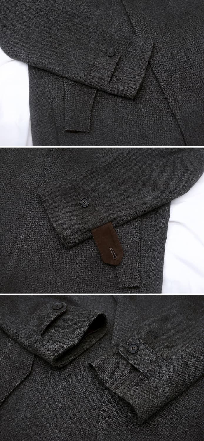 마에스트로 퓨어 캐시미어 밍크 라이너 투웨이 싱글 카코트 (100+) 상품이미지9