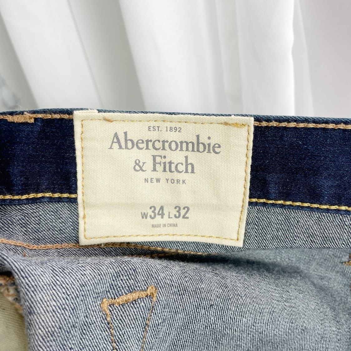 C1 아베크롬비앤피치(Abercrombie&Fitch)데님팬츠35-36 상품이미지4