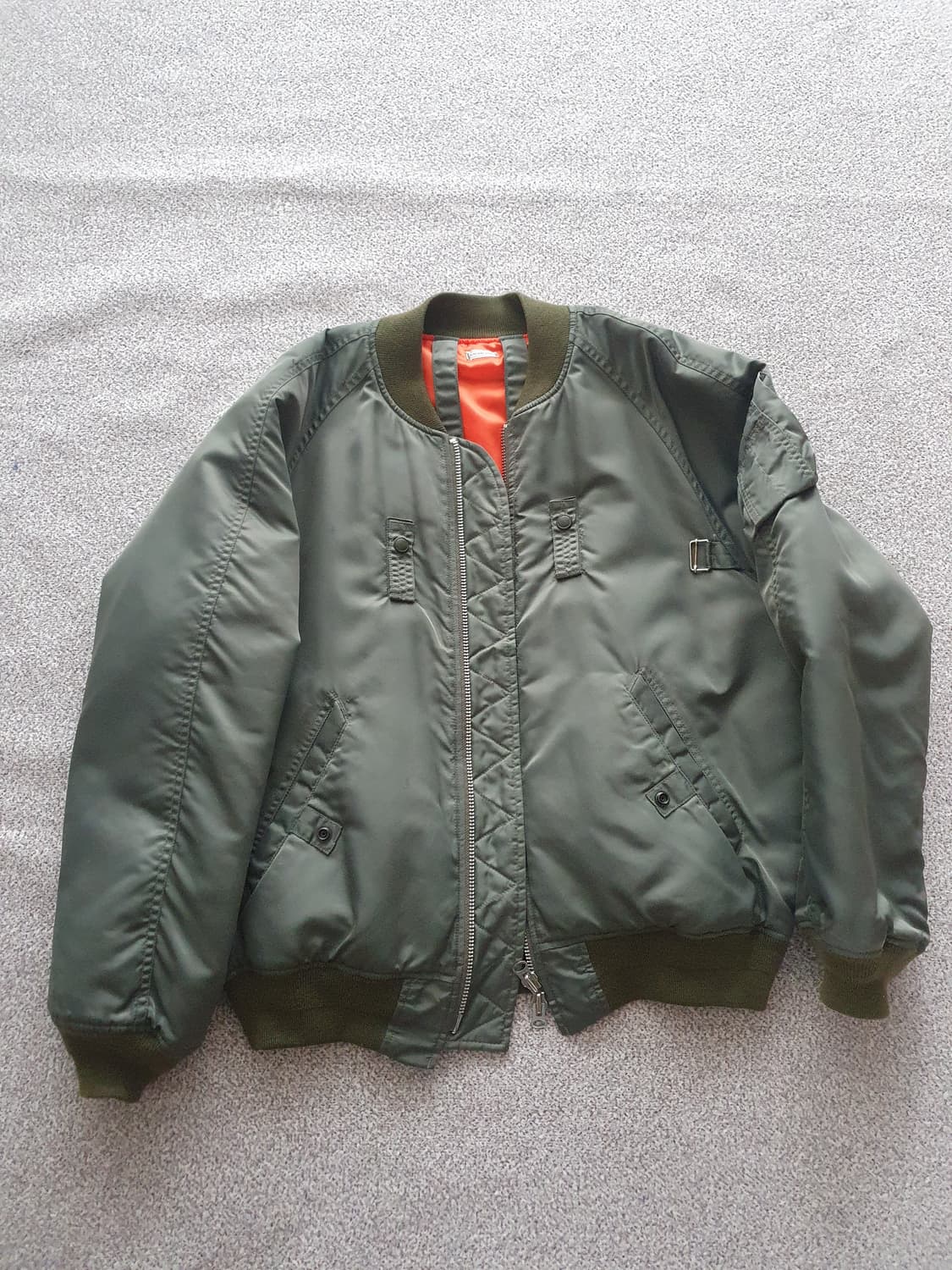 올리브드랩서비스 크루맨 자켓 ods ma-1 상품이미지2