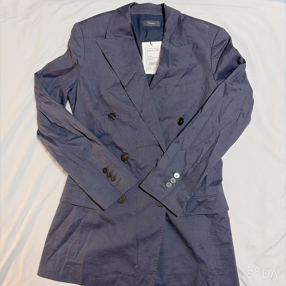 Theory 띠어리 더블 브레스티드 블레이저 상품이미지1