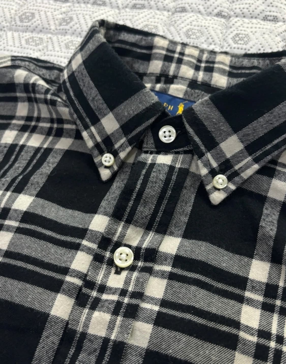 폴로 랄프로렌 남성 체크 셔츠 95 상품이미지2