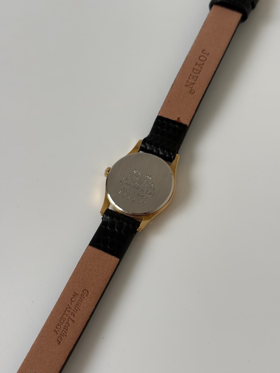 1980s Gold Mini Ladies Quartz(Deadstock) 상품이미지7