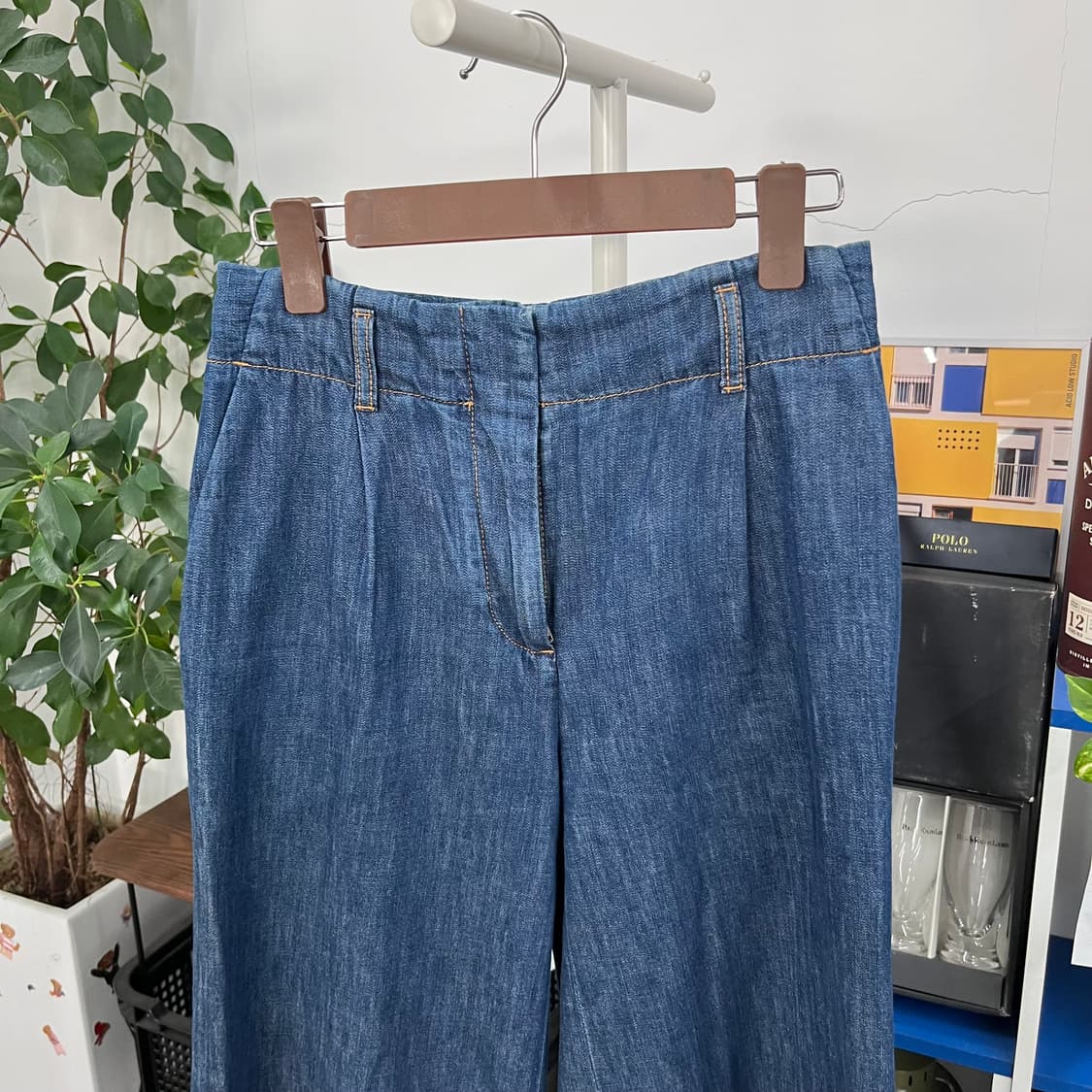 바네사브루노 와이드 데님팬츠 36 상품이미지2