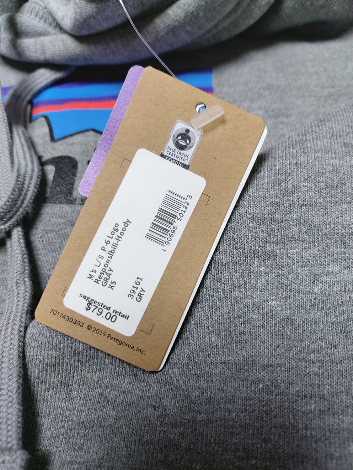 파타고니아 P-6 로고 업라이절 기모 후디(XS)새상품

 상품이미지6