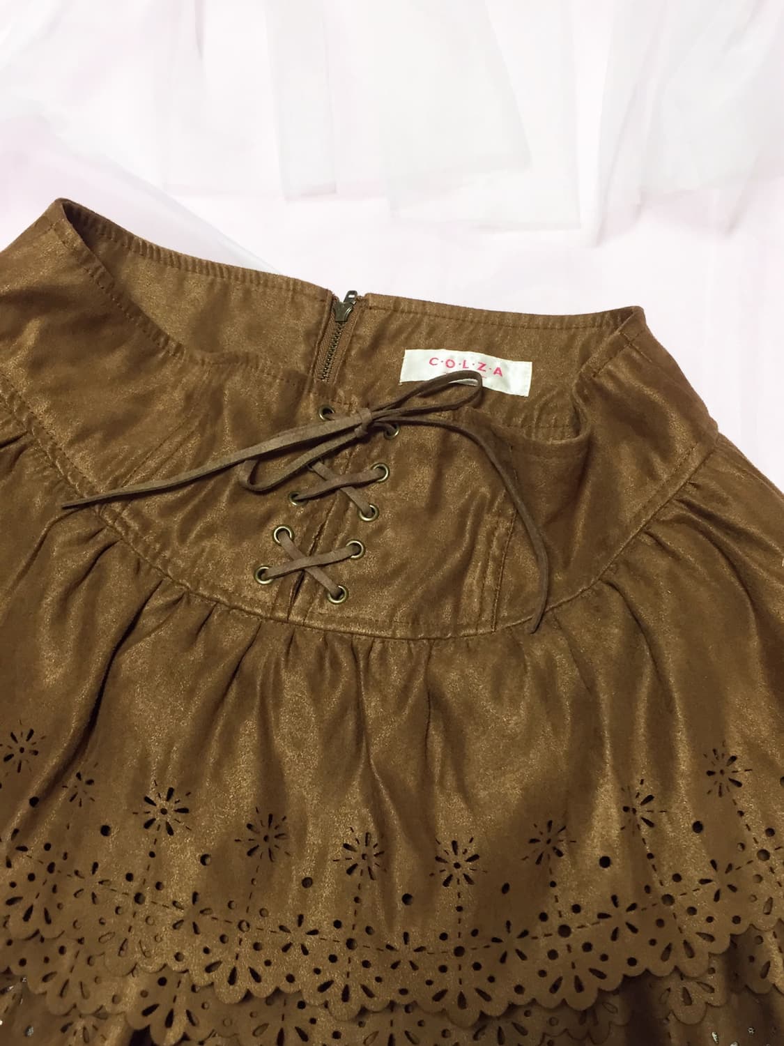 빈티지 colza 웨스턴 라떼갸루 히메카지 큐롯팬츠 상품이미지2