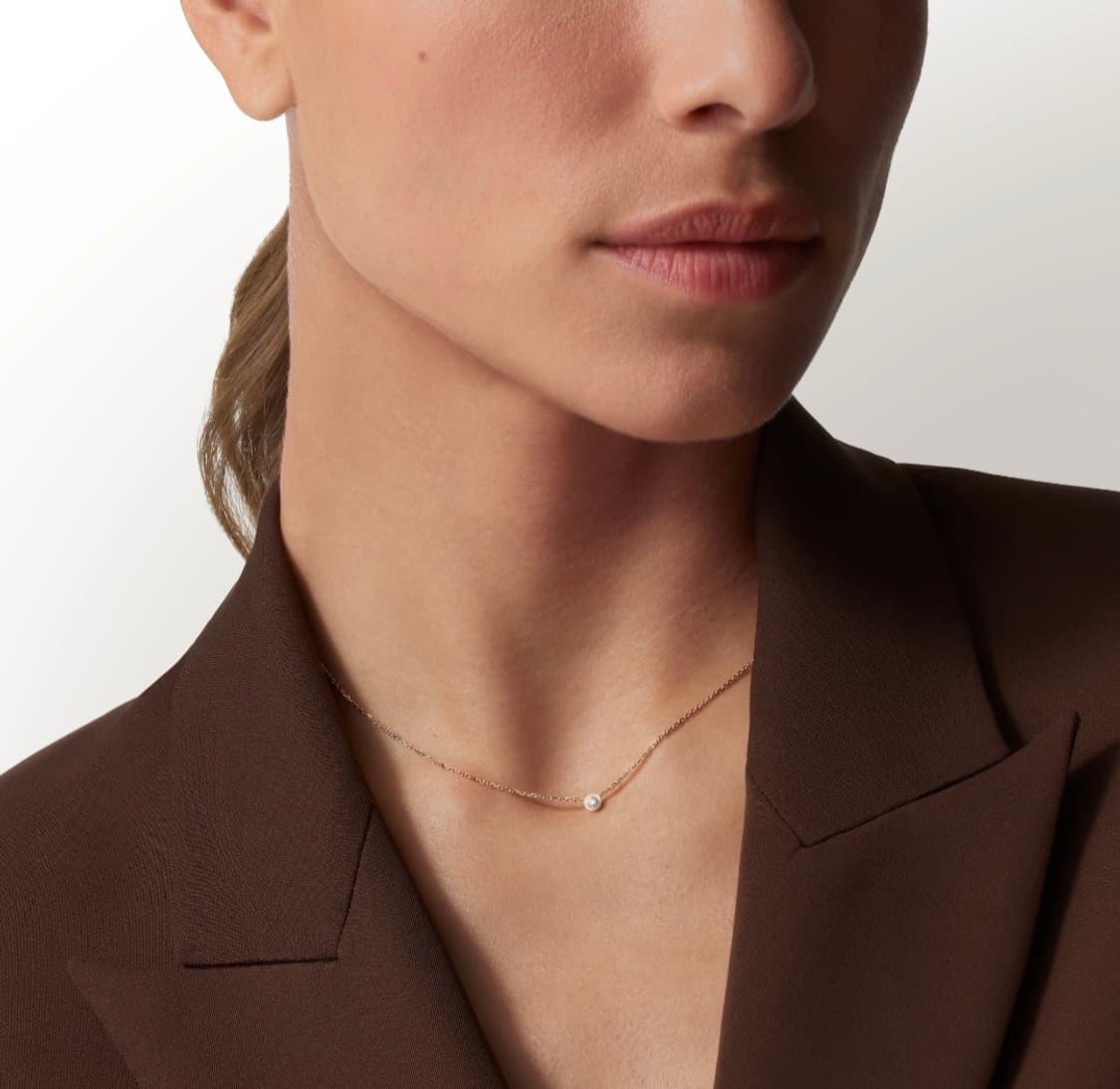 (미사용) 까르띠에 다무르 네크리스 핑크골드 미니 xs 상품이미지4