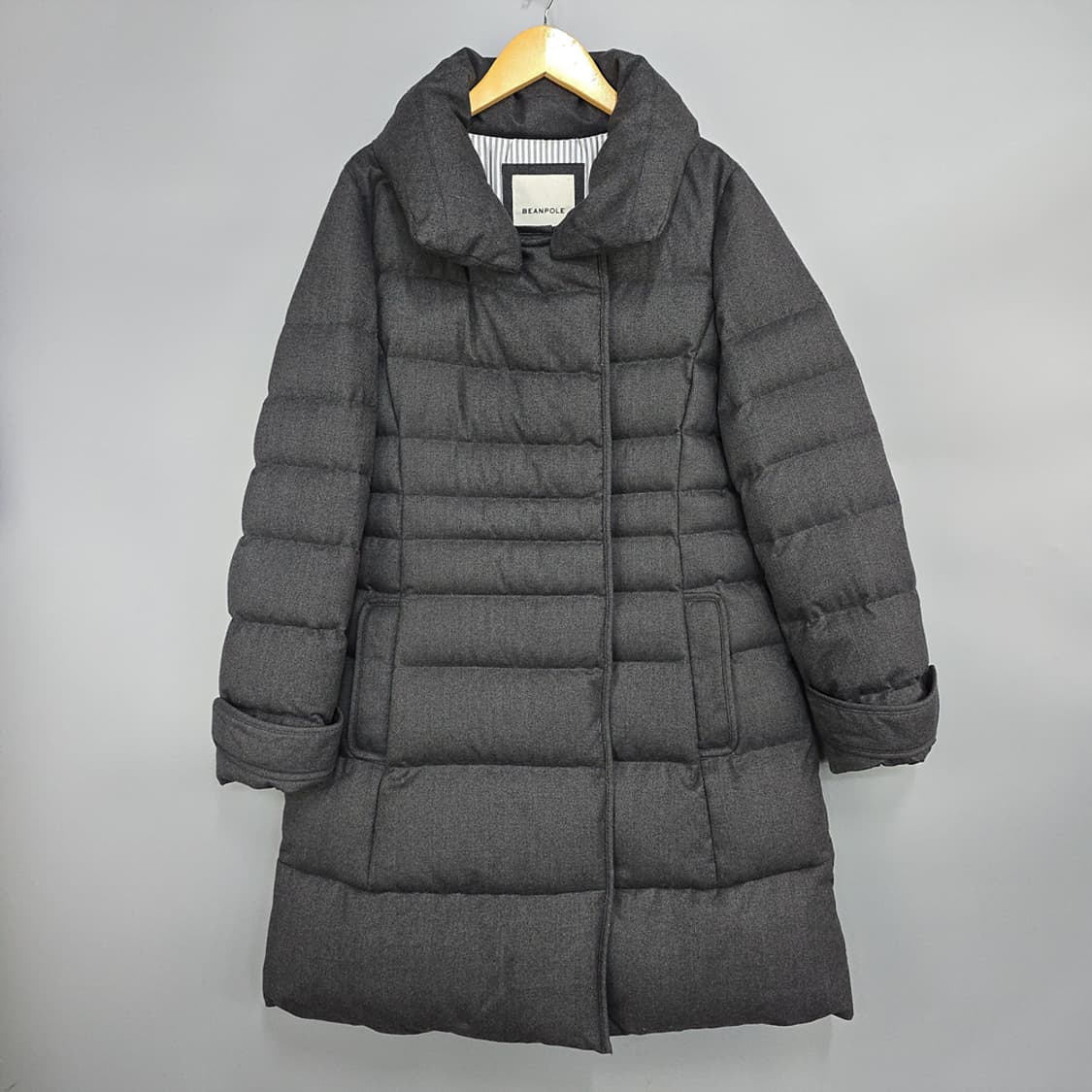 빈폴(beanpole) 프리미엄 구스다운 롱패딩 95 상품이미지1