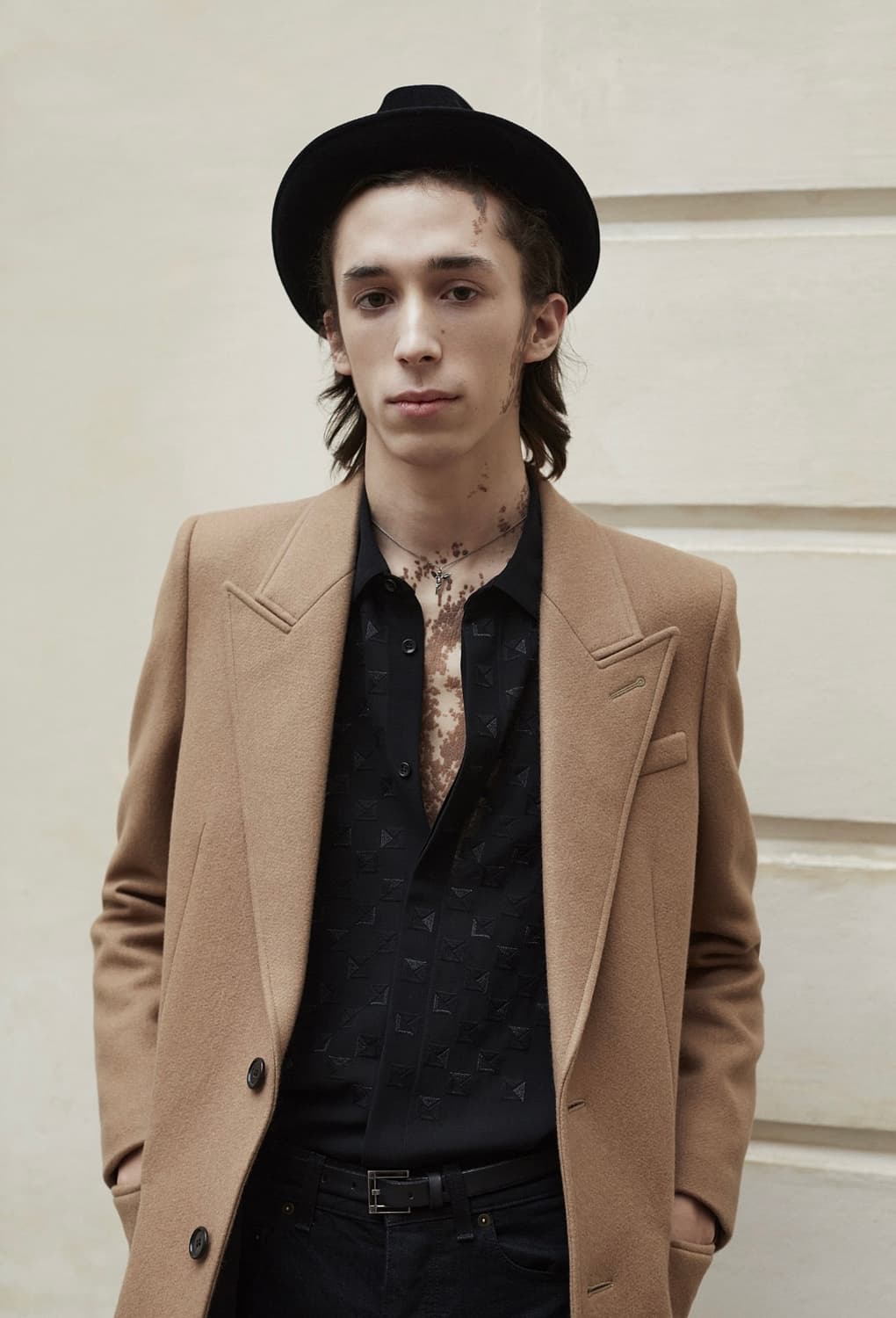 생로랑 21fw 캐시미어 코트 50 상품이미지1