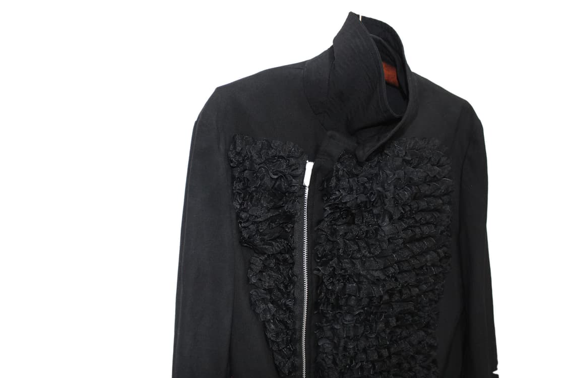 COMME des GARÇONS BLACK 꼼데가르송 블랙 프릴 자켓 상품이미지5