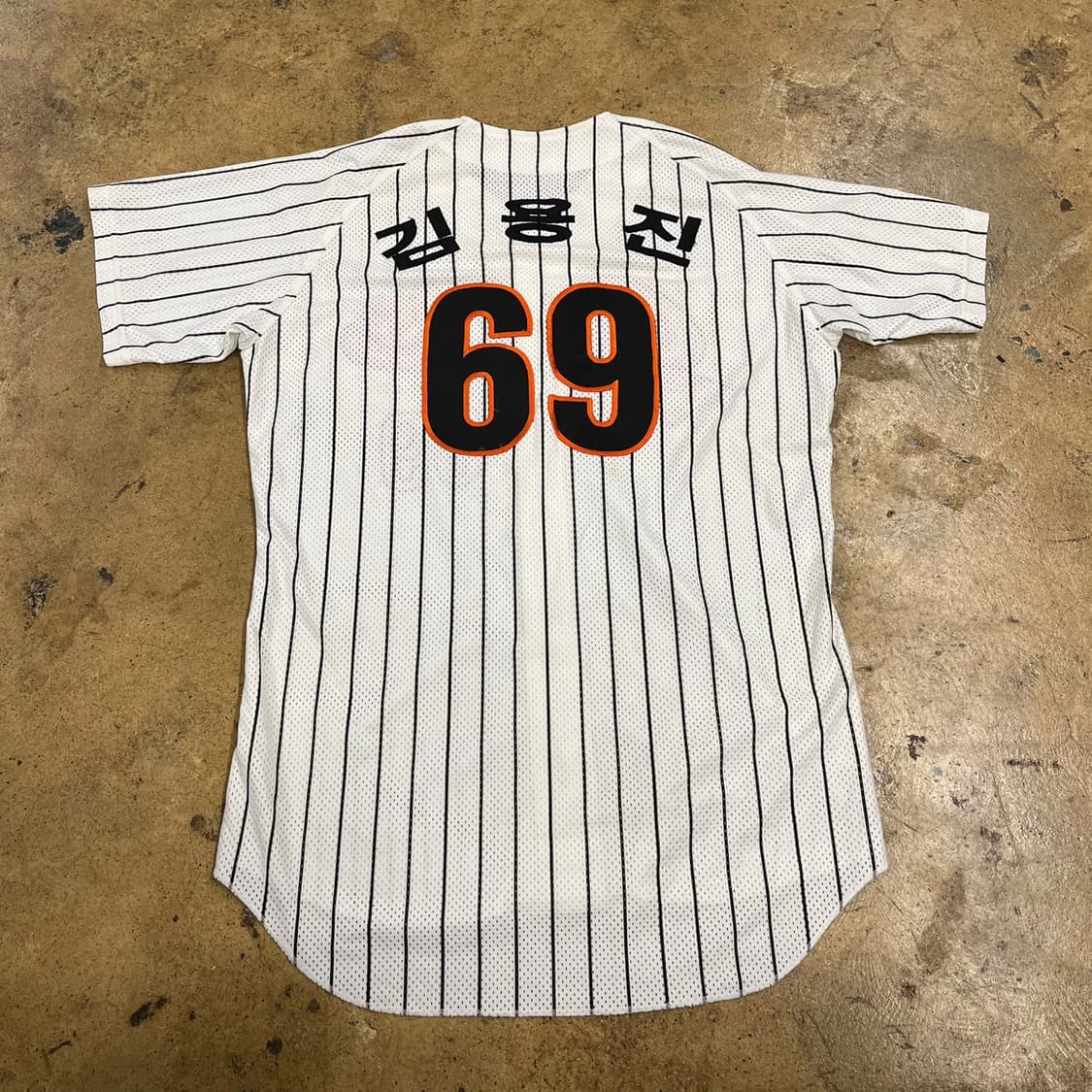 [OS] 샌프란시스코 자이언츠 스트라이프 야구 유니폼 김용진 b18 상품이미지3