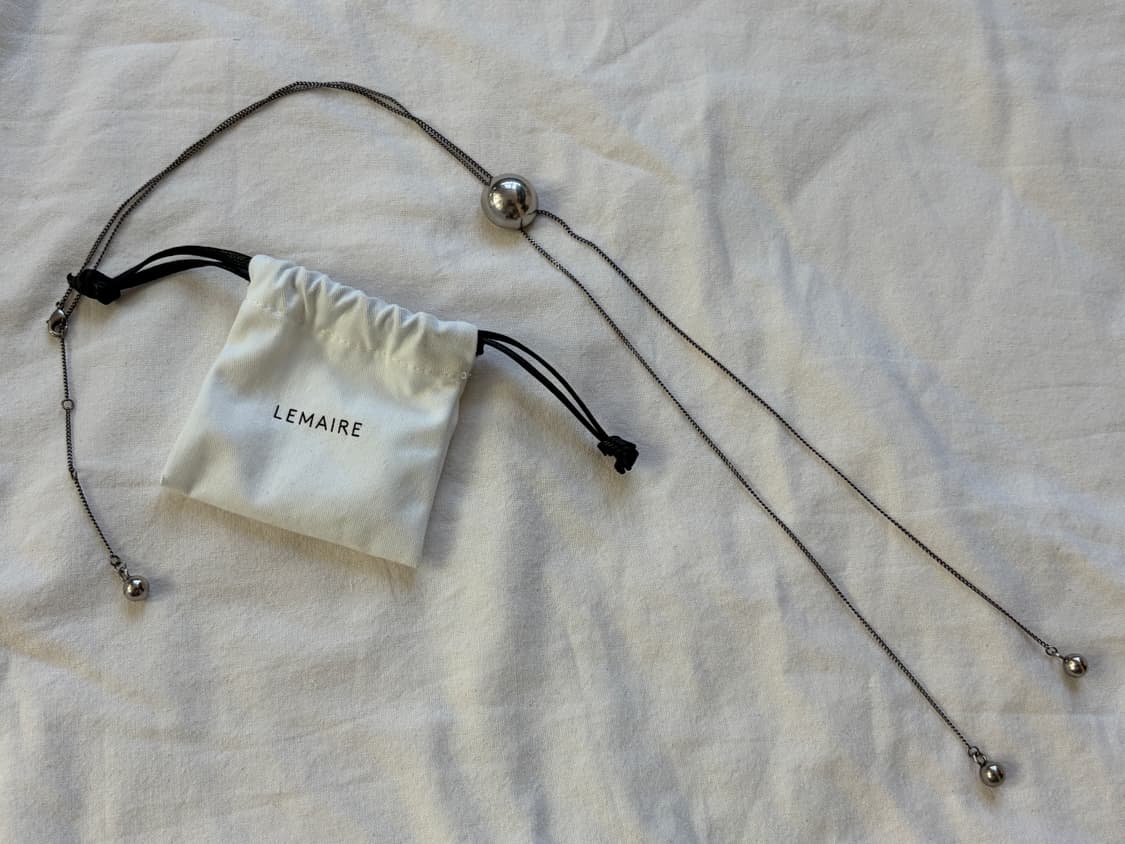 르메르 Rattle 볼로 타이 네크리스 LEMAIRE  목걸이 상품이미지8