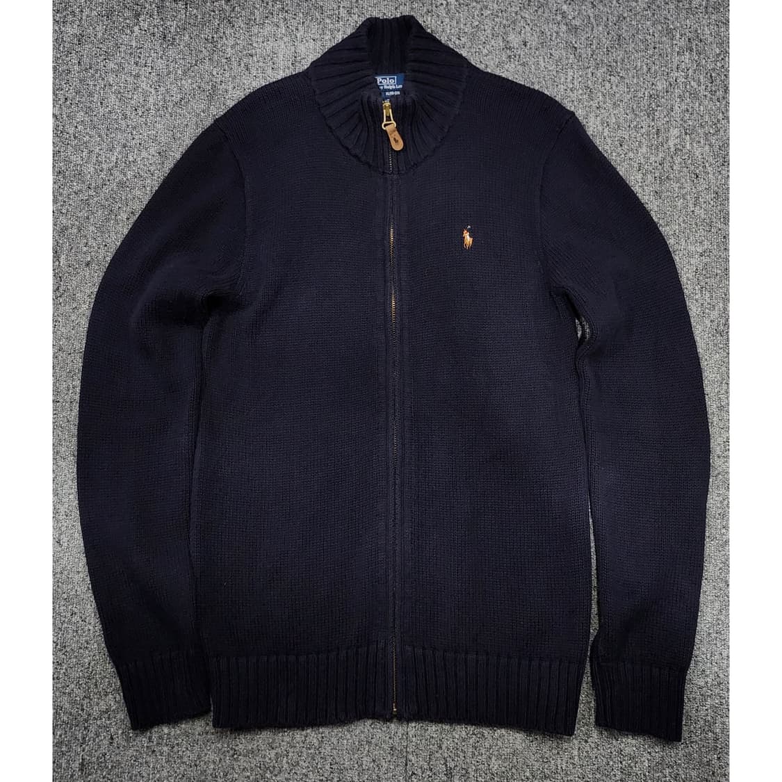 폴로 랄프로렌 니트 집업 네이비 XL 상품이미지1