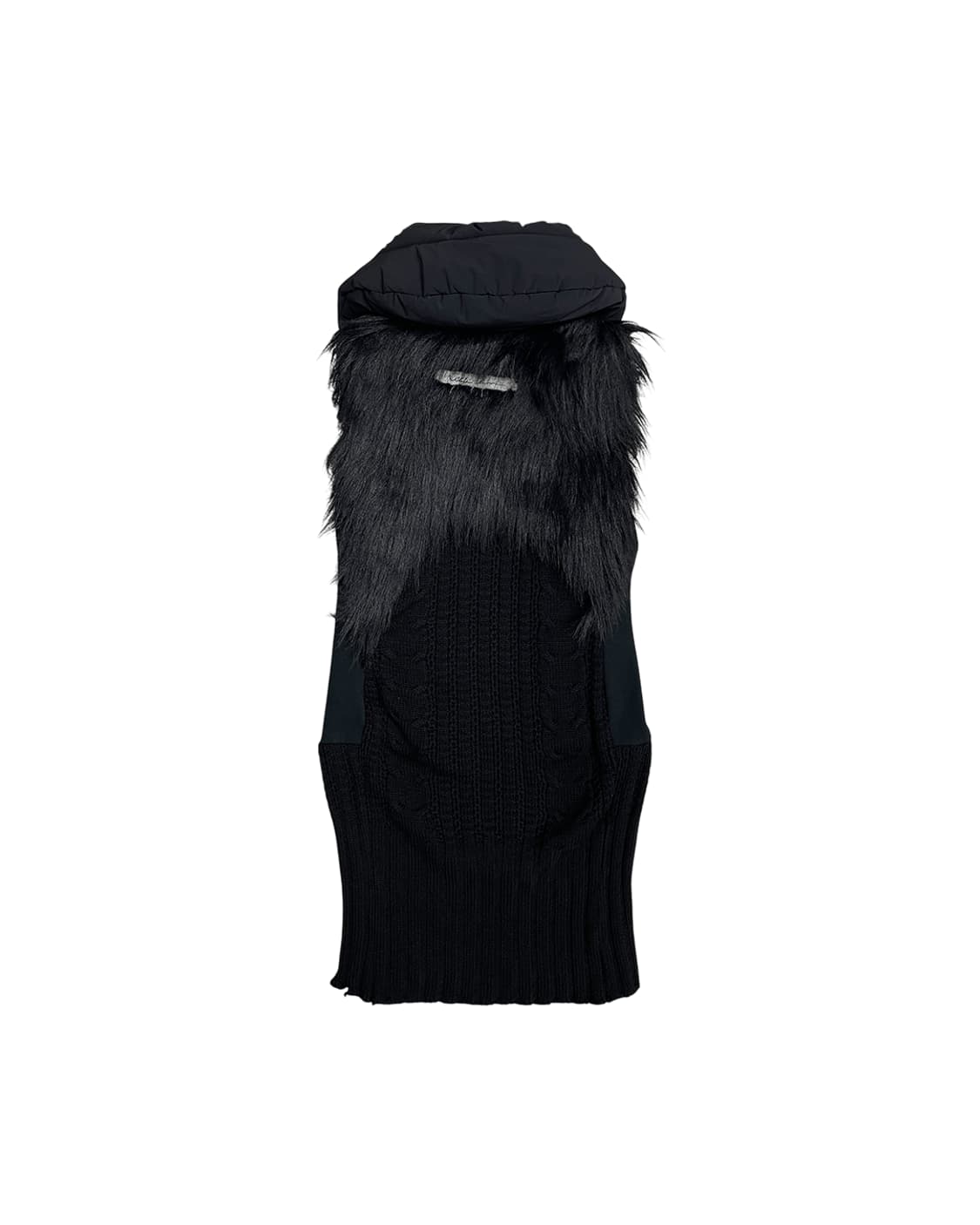 앨리스 아우아 패디드 카라 퍼 베스트 상품이미지5