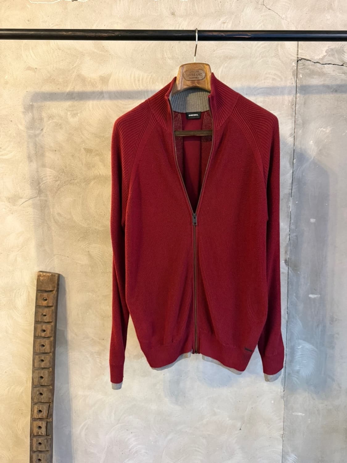 디젤 짚업 가디건 100 상품이미지1