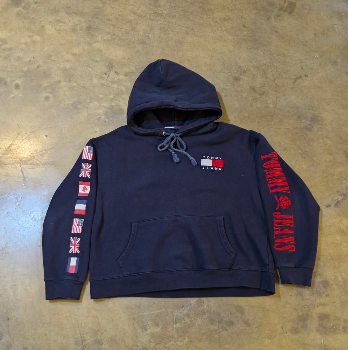 타미힐피거 국기 패치 후드티 상품이미지1