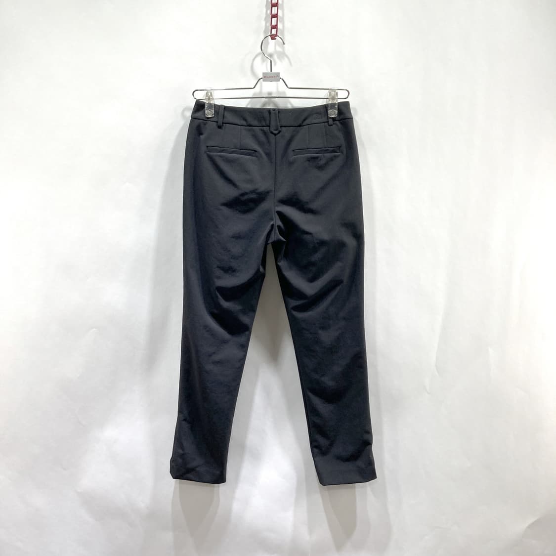 헤지스 여성 원턱 골프팬츠 블랙 26  상품이미지3