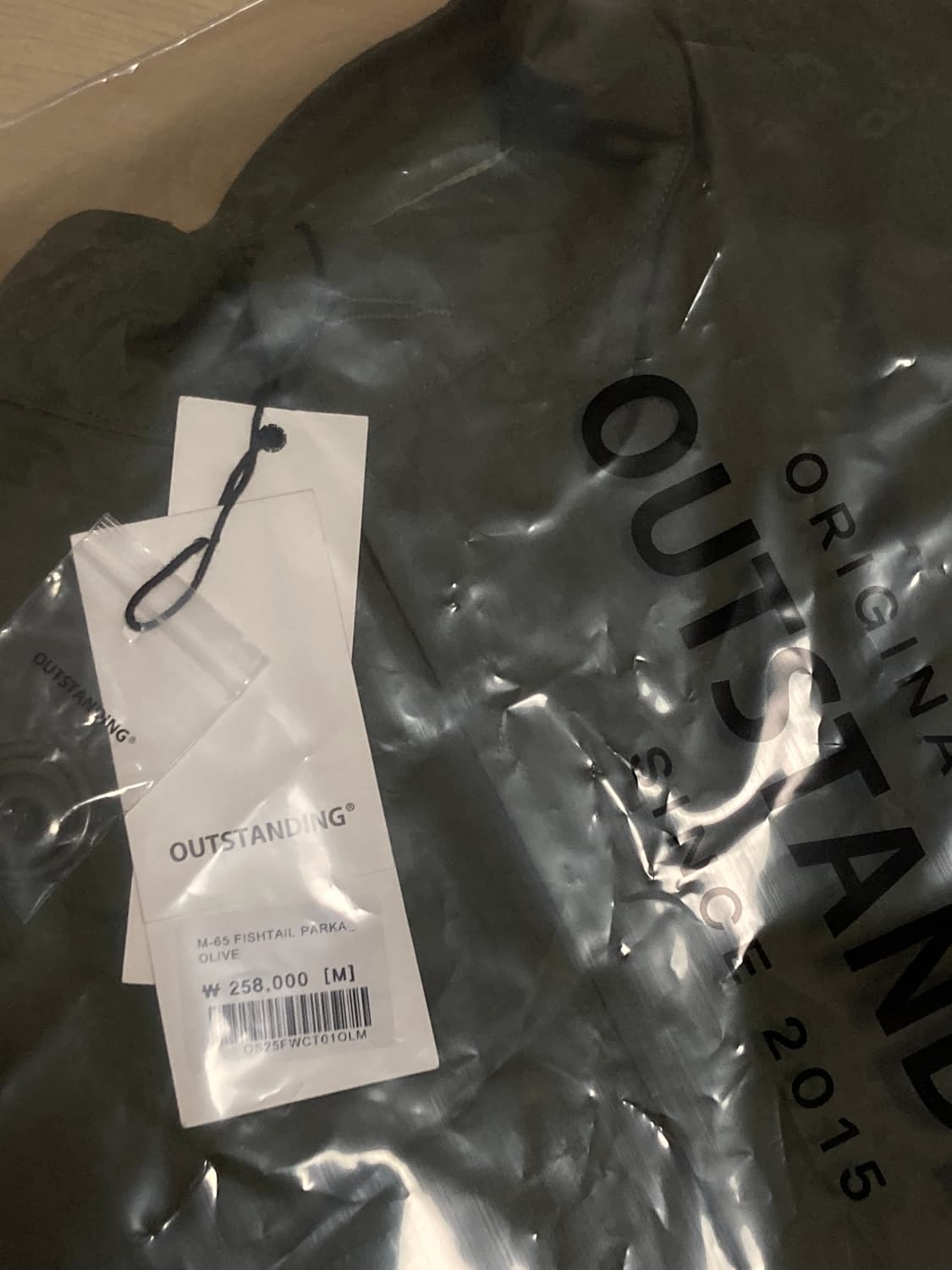 [M]아웃스탠딩 M65 피쉬테일 파카 새상품 상품이미지2