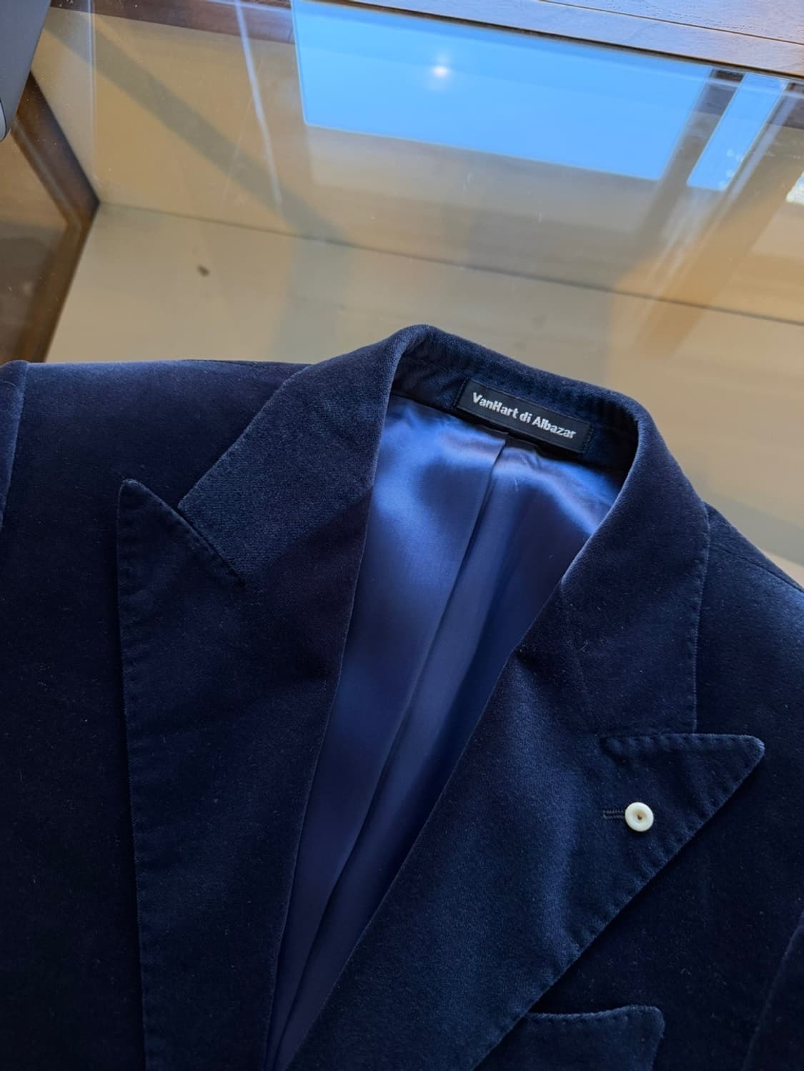 반하트 디 알바자 벨루어 자켓 슬림100 상품이미지5