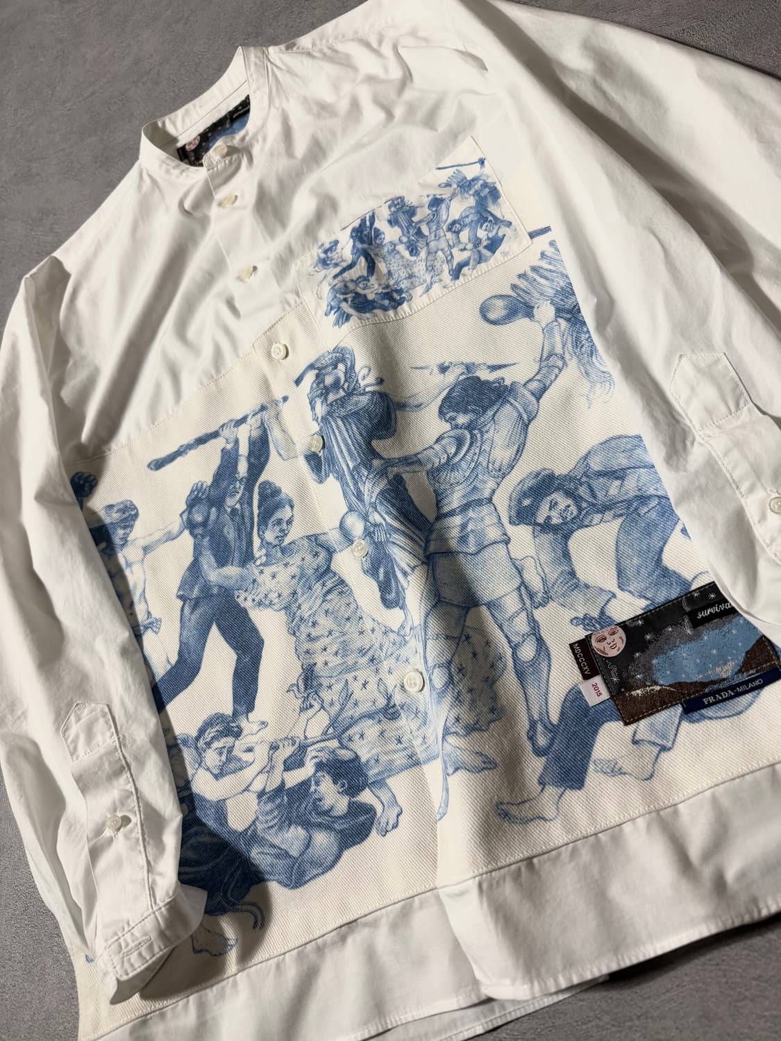 AW16 Prada × Christophe Chemin Shirt 상품이미지4