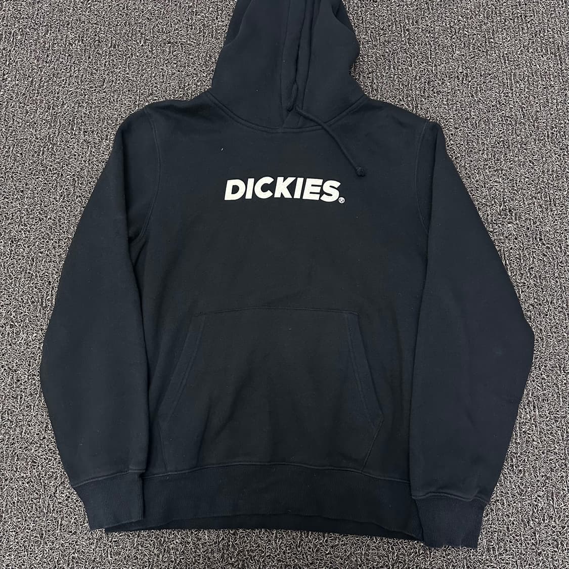 Dickies 디키즈 로고 기모 후드티 블랙 L 상품이미지1