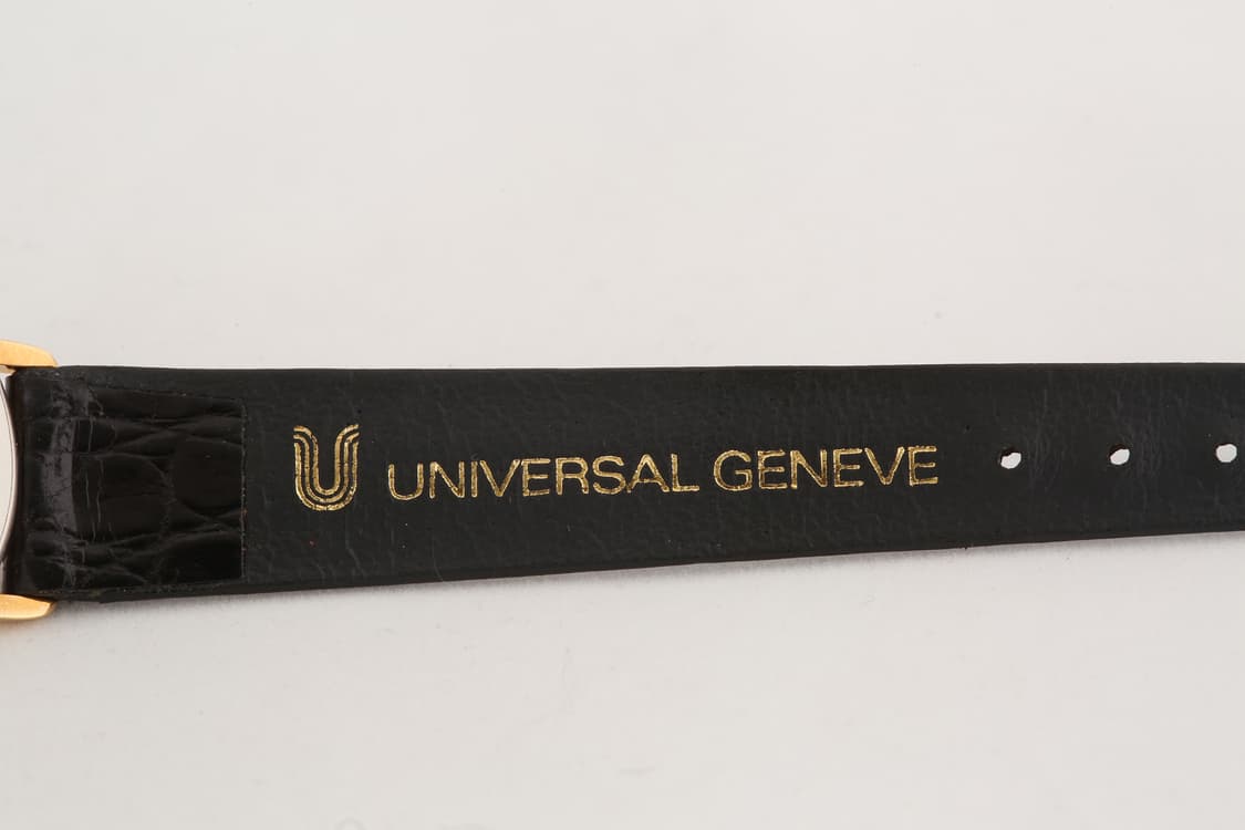 유니버설 제네브 실버 다이얼 여성용 쿼츠 시계 상품이미지4